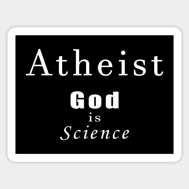 atheism Sticker by Mamon
